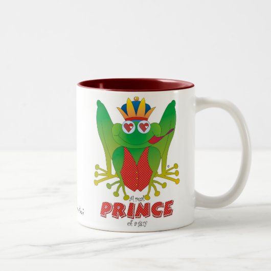 Mugカエルの王子 ツートーンマグカップ (右)