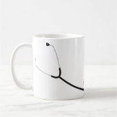 Mugパーソナライズな博士 コーヒーマグカップ (左)