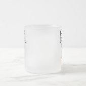 Mugベビーの未来の博士 フロストグラスマグカップ (中央)