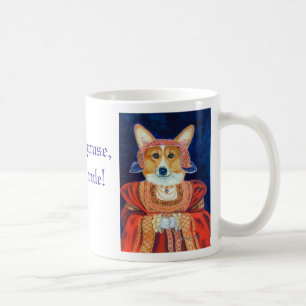 Mugペンブロークのウェルシュコーギー女王及び王 コーヒーマグカップ