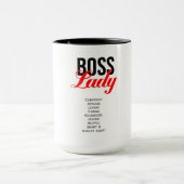 Mugボスの女性 マグカップ (中央)