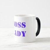 Mugボスの女性 モーフィングマグカップ (正面右)