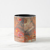 mugモダン,blk.カラフル抽象芸術を含むインテリア マグカップ (中央)