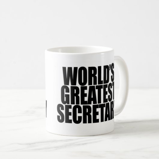 Mug世界ですばらしい秘書 コーヒーマグカップ (正面右)