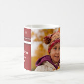 Mug写真のメリークリスマスの叔母さん コーヒーマグカップ (中央)