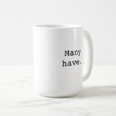 Mug対のピークの丸太の女性 コーヒーマグカップ (正面右)