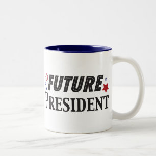 Mug未来の大統領 ツートーンマグカップ