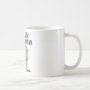 Mug熱狂するなチワワの女性 コーヒーマグカップ