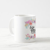 Mug花水色未来の夫人 コーヒーマグカップ (正面左)