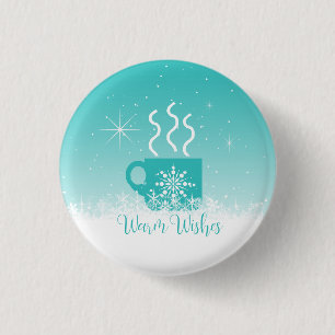Mug蒸しホットドリンク付き/縁ど雪ID595 缶バッジ