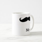 Mug髭の氏 コーヒーマグカップ (正面右)