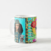 MUG-あなたは私の顔を見ても コーヒーマグカップ (正面左)