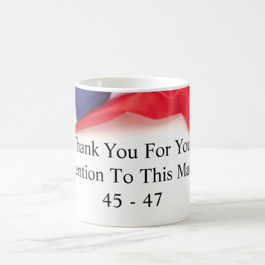 Mug – この件に関して、ご注意をいただきありがとうございます。 コーヒーマグカップ (中央)