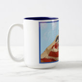 Mug~のアメリカ人の独立 ツートーンマグカップ (左)