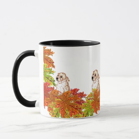 Mug :よくはしゃぐ Day in Autumn マグカップ (左)