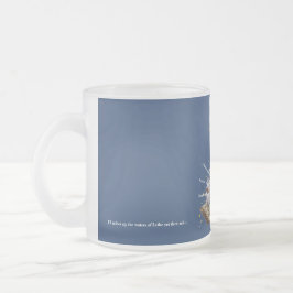 MUG – アディ失ったエラAkooによるQuatrainで – 本 フロストグラスマグカップ