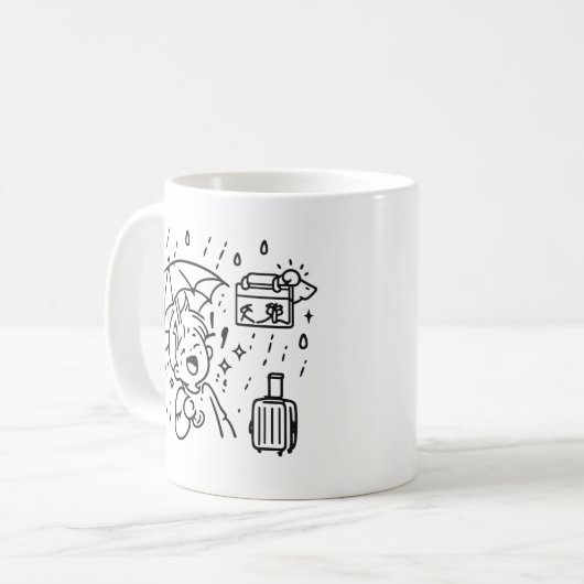 Mug コーヒーマグカップ (正面左)