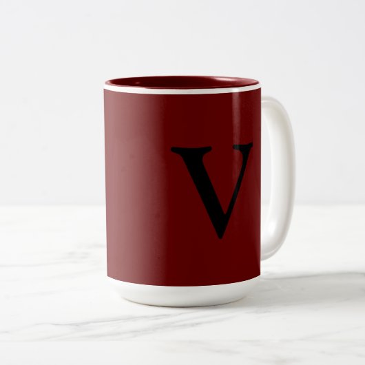 MUG パーソナライズされた KV ツートーンマグカップ (正面右)