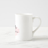 Mug -ピンク未来の夫人 ボーンチャイナマグカップ (右)