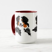 Mug ：ベルネーゼ山犬 マグカップ (正面左)