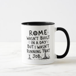 Mug，ローマのプロジェクトマネージャーは1日で建設されなかった マグカップ