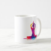 Mug – 仏教の高貴な八道を受け入れる コーヒーマグカップ (正面右)