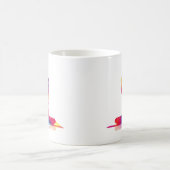 Mug – 仏教の高貴な八道を受け入れる コーヒーマグカップ (中央)