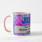 Mug – 名前の意味(Jessica) マグカップ (左)
