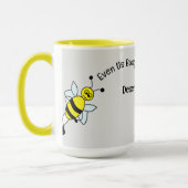 Mug :忙し Bee's マグカップ (左)