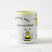 Mug :忙し Bee's マグカップ (中央)