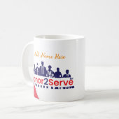 MUG – 愛する公務員のために コーヒーマグカップ (正面左)