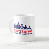 MUG – 愛する公務員のために コーヒーマグカップ (正面左)