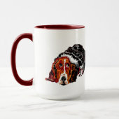Mug : 最高の Friend Basset HoundDog マグカップ (左)
