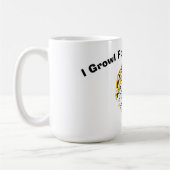 Mug ：私はジャワのカップを求めて吠える コーヒーマグカップ (左)