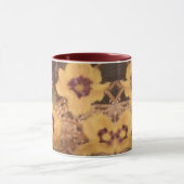 Mug :花の付いた静物画 マグカップ (中央)
