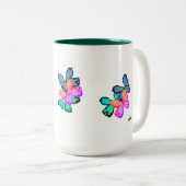 Mug ：蝶の愛 ツートーンマグカップ (正面右)