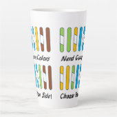 Mug – 配線規格の戦い カフェラテマグ (正面)