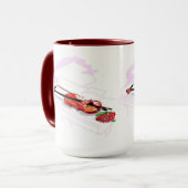 Mug ：音楽の愛 マグカップ (正面左)