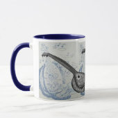 Mug ：音楽の愛 マグカップ (左)