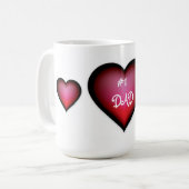 Mug/#1パパ(ハートあり) コーヒーマグカップ (正面左)