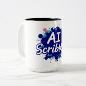 Mug - 15oz ツートーンマグカップ (正面左)