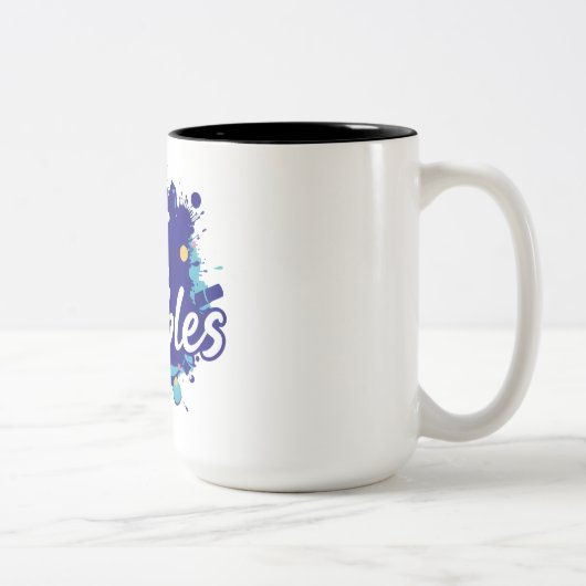 Mug - 15oz ツートーンマグカップ (右)