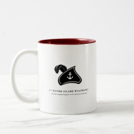Mug — 1st Rhode Island Regiment ツートーンマグカップ