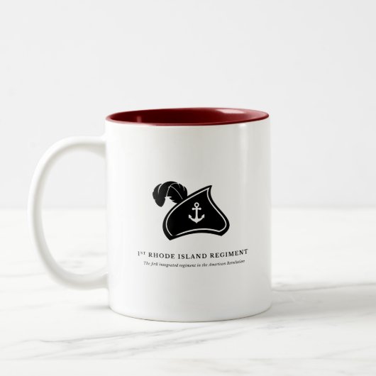 Mug — 1st Rhode Island Regiment ツートーンマグカップ (左)