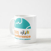 Mug - 2025 AJLデジタルカンファレンス コーヒーマグカップ (正面左)