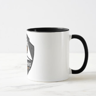 Mug 2 couleurs Blanc/Noir avec logo マグカップ