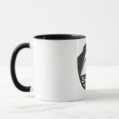 Mug 2 couleurs Blanc/Noir avec logo マグカップ (左)