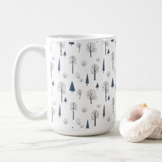 Mug (443 ml) - Winter Pattern コーヒーマグカップ (ドーナツ)