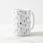 Mug (443 ml) - Winter Pattern コーヒーマグカップ (正面右)