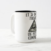 Mug 444 ml Petit complot ツートーンマグカップ (正面左)